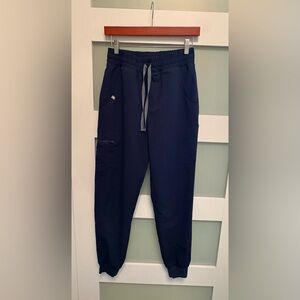 Figs Navy Technical Jogger Pants size small